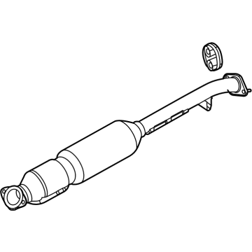 OEM Kia K5 Center Muffler Complete - 28600L3800