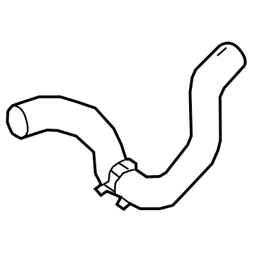 OEM 2021 Toyota Venza Upper Hose - 16572-F0100