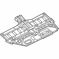 OEM 2017 Jeep Grand Cherokee Pan-Floor - 68170745AB