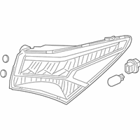 OEM 2019 Acura TLX Taillight Assembly, R - 33500-TZ3-A61