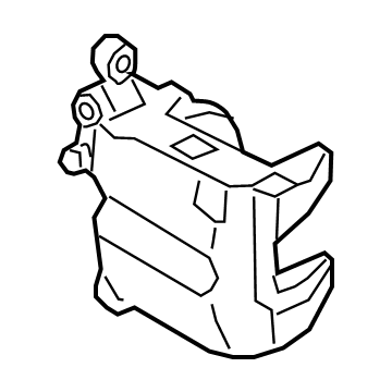 OEM BMW 330e CALIPER HOUSING LEFT - 34-20-8-836-849