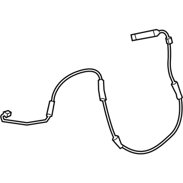 OEM 2022 BMW 330e xDrive Brake Pad Wear Sensor, Rear - 34-35-6-870-354