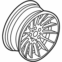 OEM 2006 BMW 525i Light Alloy Rim - 36-11-6-761-996