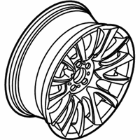 OEM BMW 535i Light Alloy Rim - 36-11-7-834-626