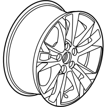 OEM 2021 Chevrolet Trailblazer Wheel, Alloy - 60006516