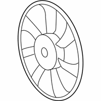 OEM 2022 Toyota Prius Prime Fan Blade - 16361-37100