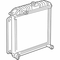 OEM 1998 Dodge B3500 Engine Cooling Radiator - 52029630AC