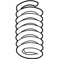 OEM Dodge Front Coil Spring - 68050568AA