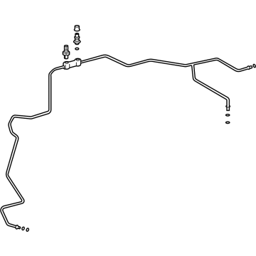 OEM 2020 Toyota Highlander Liquid Line - 88710-0E610