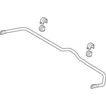 OEM 2021 Hyundai Santa Fe Bar Assembly-FR STABILIZER - 54810-P2000