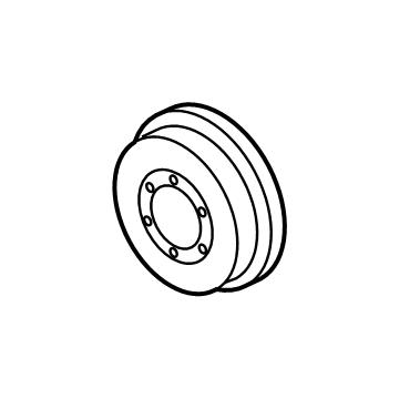 OEM 2021 BMW X5 VIBRATION DAMPER - 11-23-9-845-162