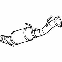 OEM 2010 GMC Sierra 2500 HD Resonator & Pipe - 25928421