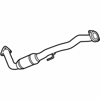 OEM 2008 Chevrolet Suburban 2500 3Way Catalytic Convertor Assembly (W/ Exhaust Manifold P - 15092757
