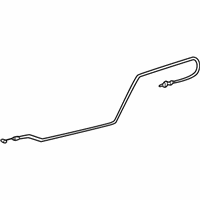 OEM Toyota Matrix Fuel Door Release Cable - 7703501040