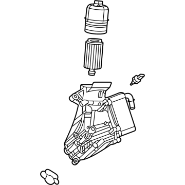 OEM Jeep Wrangler Adapter-Engine Oil Filter - 68511159AA