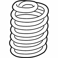 OEM 2014 GMC Yukon Spring, Rear Coil - 22811851