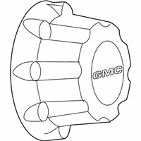 OEM GMC Hub Cap - 9597170
