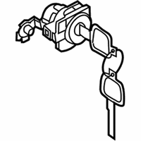 OEM 2008 Infiniti FX35 Cylinder Set-Door Lock, LH - 80601-CA00A