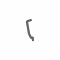 OEM 2022 Lexus RX450hL Rod, Front Door Lock Open - 69311-48080