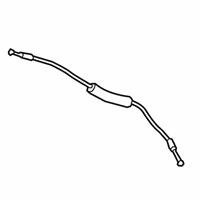 OEM 2022 Lexus RX350L Cable Assembly, Front Door - 69710-48080