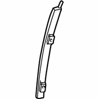 OEM 2004 Dodge Neon WEATHERSTRIP-Front Door Glass Run - 5257962AF