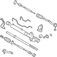 OEM 2008 Hyundai Tucson Gear & Linkage Assembly-Power Steering - 57700-1F050