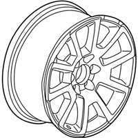 OEM GMC Sierra 1500 Wheel, Alloy - 23287090