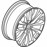 OEM Ford F-150 Wheel, Alloy - JL3Z-1007-F