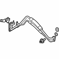 OEM Ford Taurus X Evaporator Tube - 8A4Z-19835-D