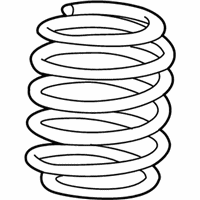 OEM Chrysler Front Coil Spring Right - 68231777AB