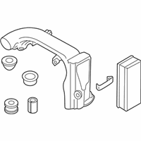 OEM 2016 BMW X5 Intake Silencer - 13-71-8-573-761