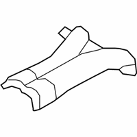 OEM BMW X5 Thermal Insulation Tunnel Rear - 51-48-7-158-410