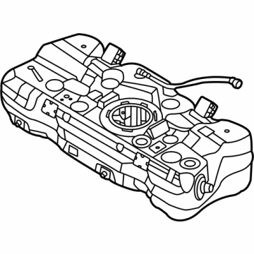 OEM 2022 Hyundai Elantra Tank Assembly-Fuel - 31150-BY500
