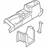 OEM 2012 Jeep Liberty Console-Floor - 5KE541KAAL