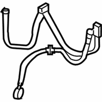 OEM Infiniti Hose Assembly-Brake Front - 46211-JL40A