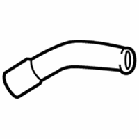 OEM 2014 Hyundai Elantra Hose-Fuel Filler Neck - 31036-3X510