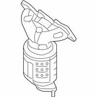 OEM Hyundai Santa Fe Exhaust Manifold Catalytic Assembly, Right - 28510-3C440