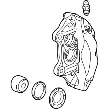 OEM 2020 Chevrolet Corvette Caliper - 84733229