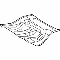OEM 2007 Lexus ES350 Pan, Center Floor - 58211-33142