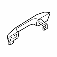 OEM 2020 Hyundai Venue Door Outside Handle Assembly, Right - 82661-K2010