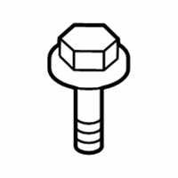 OEM 2022 BMW X6 Hex Bolt - 07-11-9-905-563