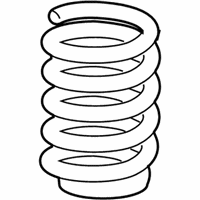 OEM 2015 Chevrolet Suburban Coil Spring - 23312163