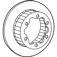 OEM 2009 Dodge Sprinter 3500 Brake Rotor - 68013765AA