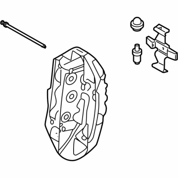 OEM 2022 BMW M440i CALIPER HOUSING LEFT - 34-10-9-503-413