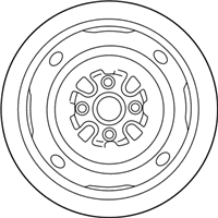 OEM Toyota Paseo Wheel, Spare - 42611-10322