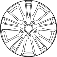 OEM 2015 Infiniti Q70 Aluminum Wheel - D0C00-3ZF4A