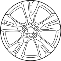 OEM Infiniti Aluminum Wheel - D0CMM-1A37A