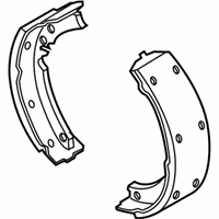 OEM Pontiac G5 Brake Shoes - 25960262