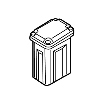 OEM 2013 Ford Police Interceptor Utility Maxi Fuse - 7T4Z-14526-E