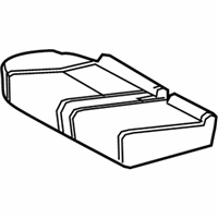 OEM 2020 Toyota 4Runner Seat Cushion Pad - 71611-60570